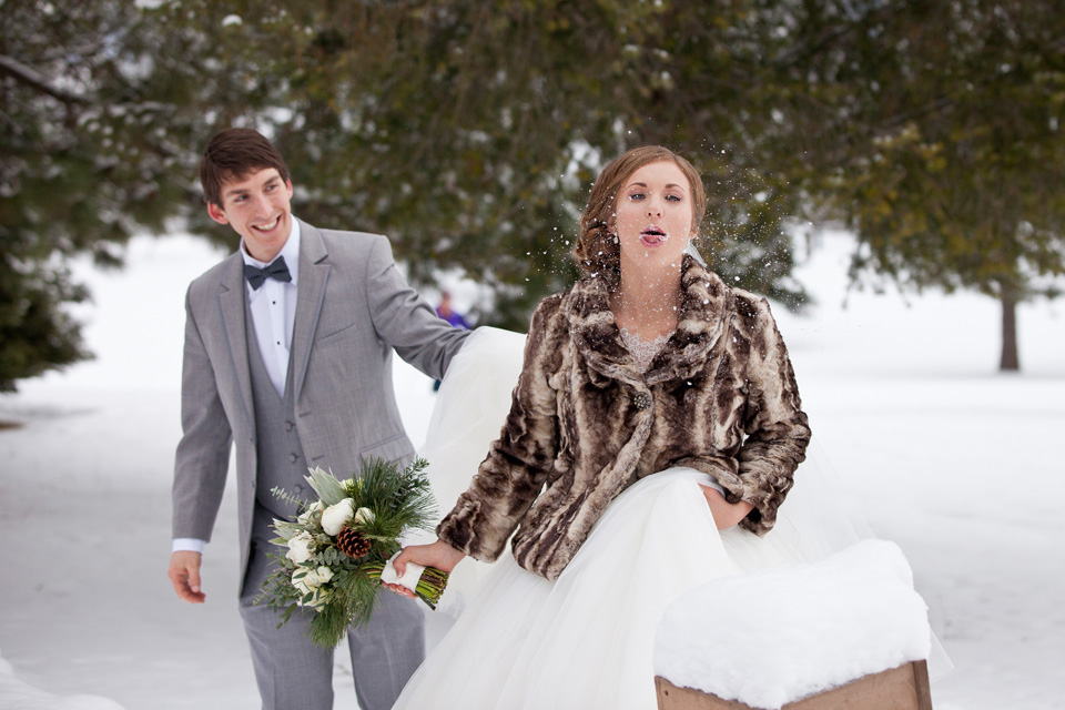 Montana Winter Wedding Photography