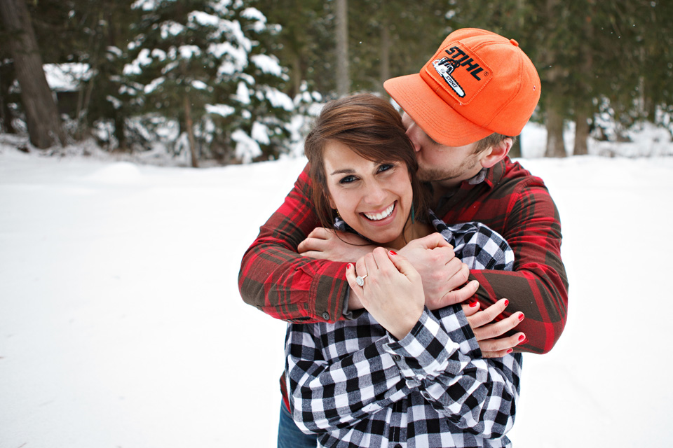Best outdoor engagement winter session pictures
